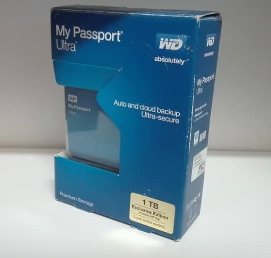 DYSK ZEWNETRZNY WD MY PASSPORT ULTRA 1TB - USB 3.0