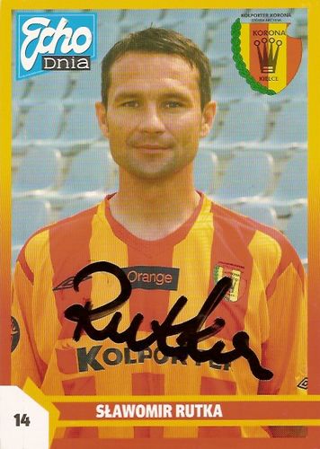 Autograf SŁAWOMIR RUTKA! Korona Kielce!