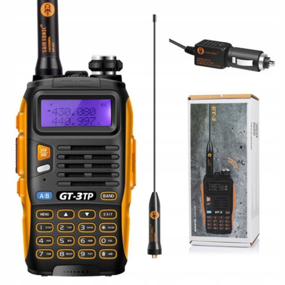 Walkie-Talkie BaoFeng GT-3TP Mark III 8W UHF/VHF