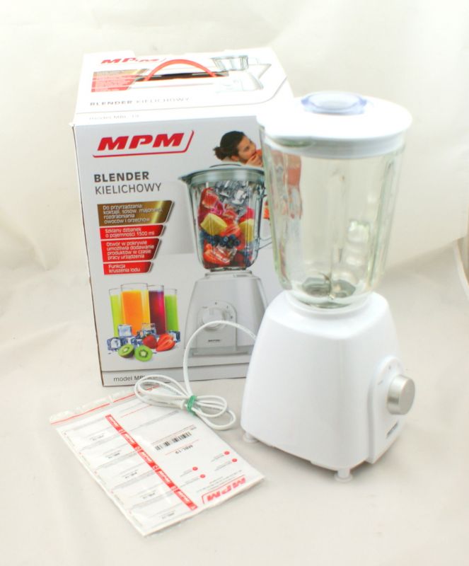 BLENDER KIELICHOWY MPM MBL-19 PUDEŁKO KRUSZY LÓD!