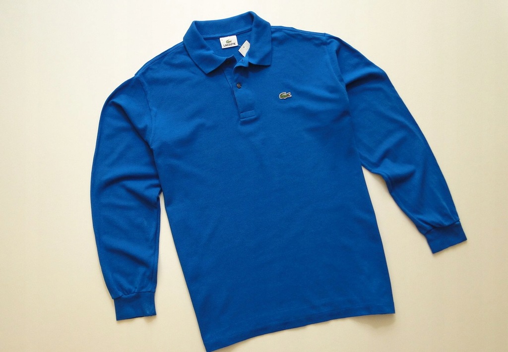 LACOSTE Blue Devanlay Koszulka Polo Bluza / r. 6