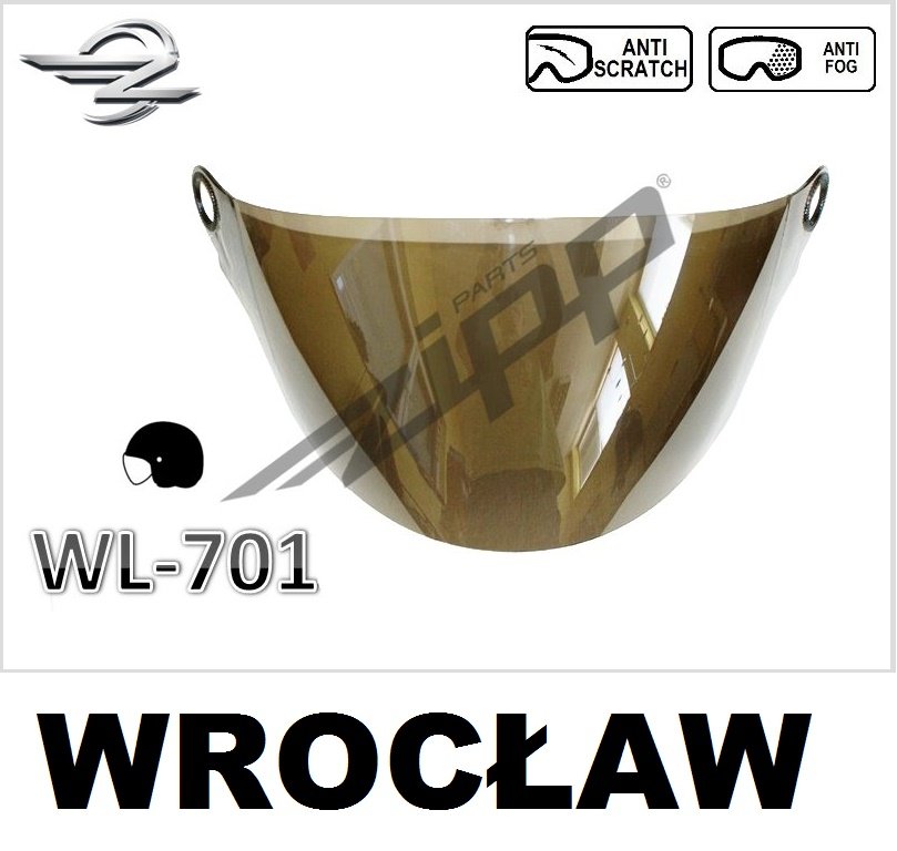 Szybka Szybki Szyba Szybka TORQ kask 701 otwarty