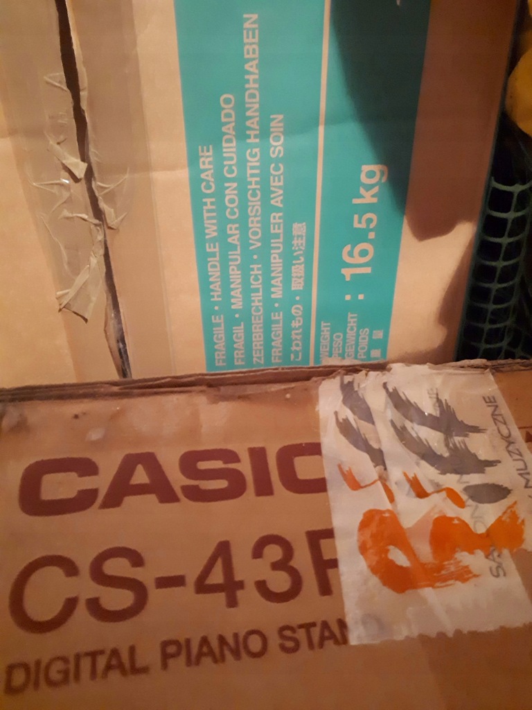 Pianino CASIO CDP100 + stand CS43P 7549311427 oficjalne archiwum