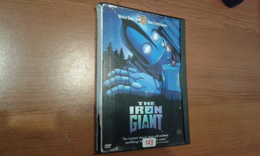 DVD STALOWY GIGANT - Iron Giant - PL