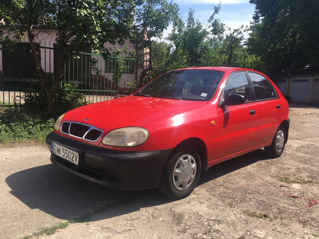 Daewoo Lanos 1.5 Benzyna, PIERWSZY WŁAŚCICIEL, WRO