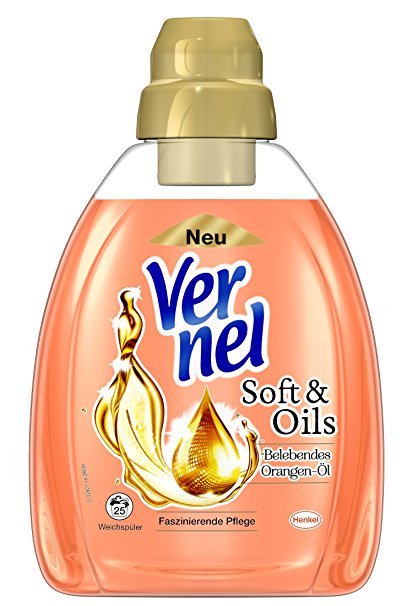 Vernel płyn do płukania Soft&Oils pomarańczowy