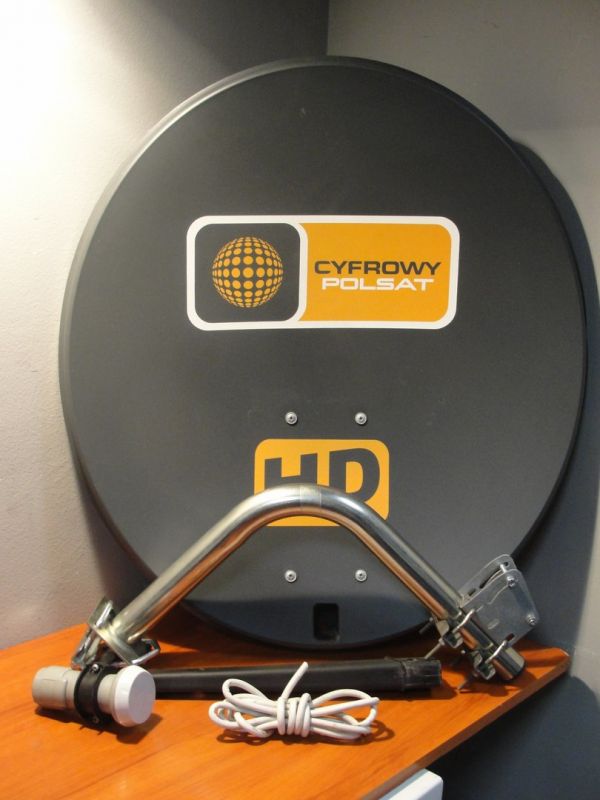CZASZA SATELITARNA ANTENA CYFROWY POLSAT