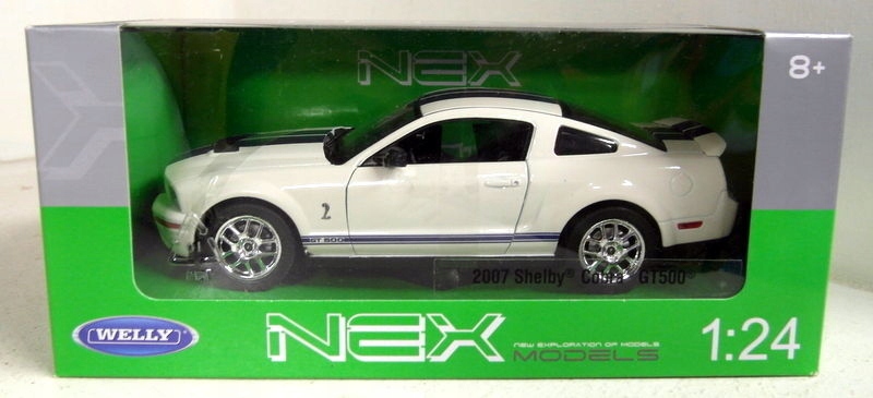 FORD MUSTANG SHELBY COBRA GT 500 1:24 WELLY NEX