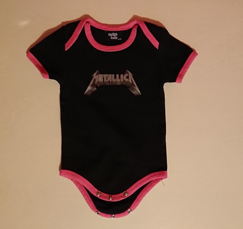 Body Rock baby Metallica 0-6 msc