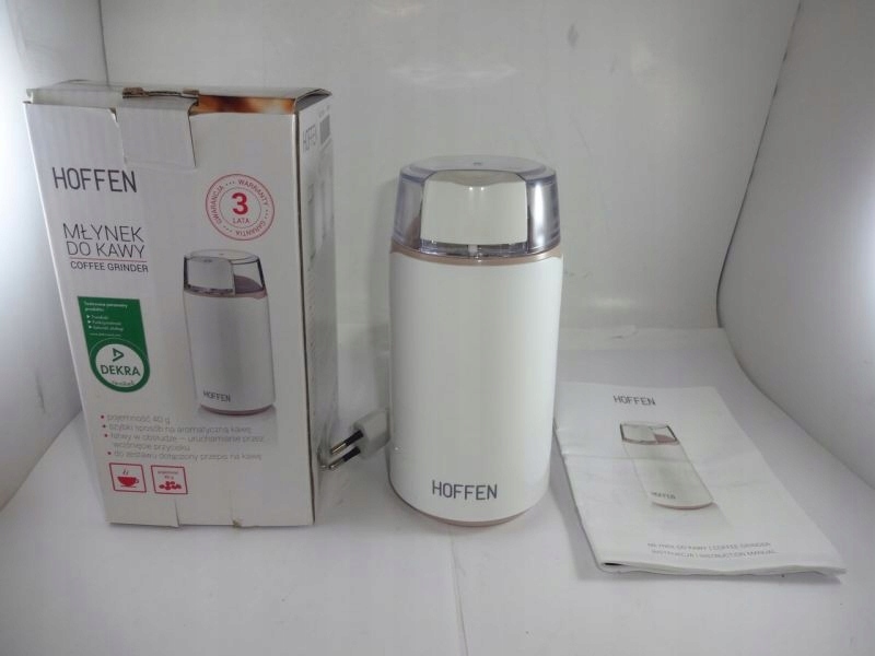 MŁYNEK DO KAWY HOFFEN CG-7164-17B +PUDEŁKO