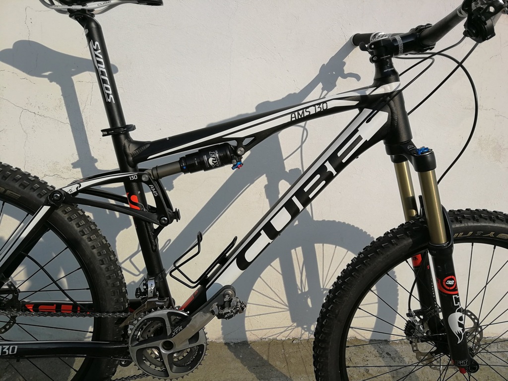 Rower MTB full Cube AMS 130 Shimano XTR wyprzedaż 7177344436