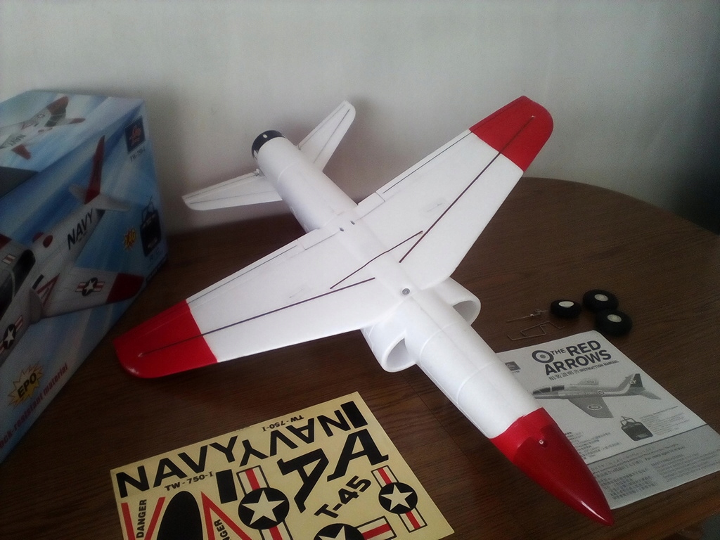 Samolot rc T45. 7614263954 oficjalne archiwum Allegro