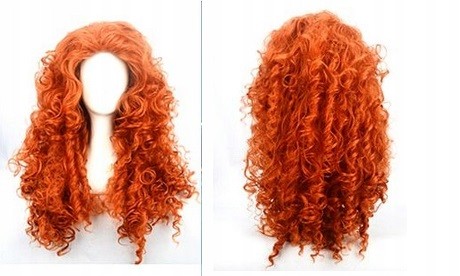 MERIDA WALECZNA BRAVE PERUKA COSPLAY