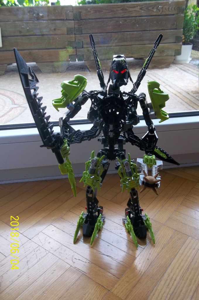Bionicle Hero Factory 6 sztuk Tuma Rotor Rocka XL