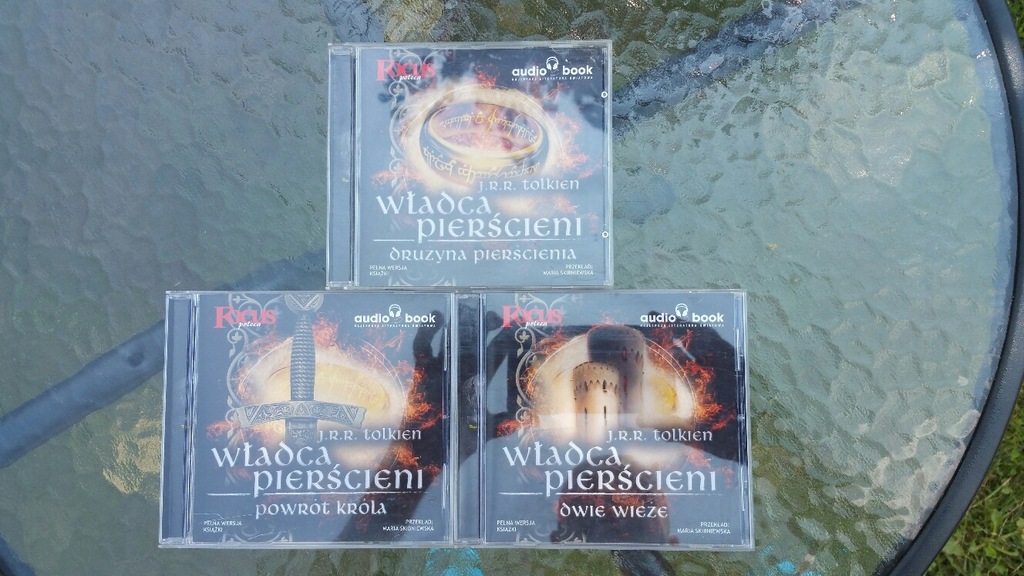 Tolkien Władca Pierścieni audiobook CD MP3 komplet