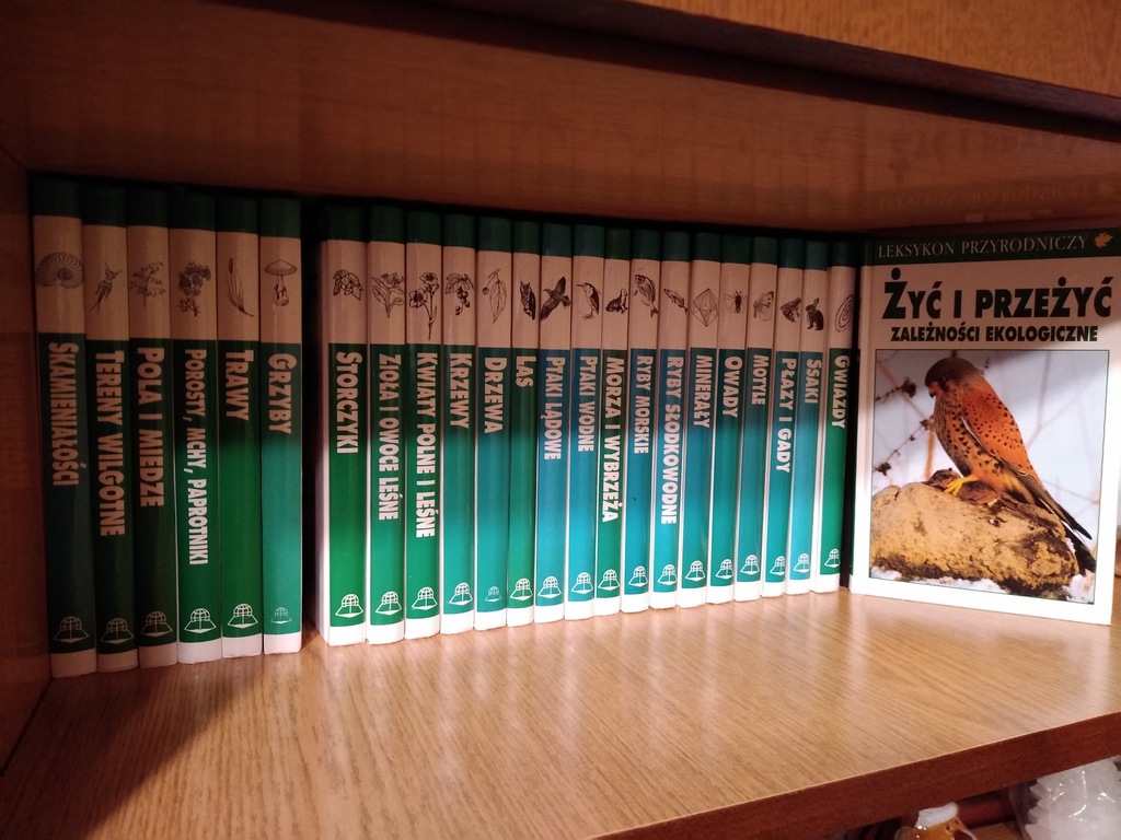 Leksykon przyrodniczy [Świat Książki] 24 tomy