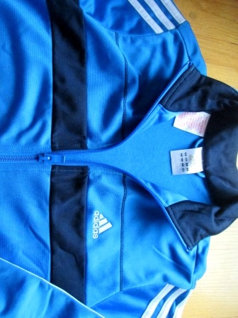 Adidas bluza sportowa Pilkarz WF 152cm niebieska