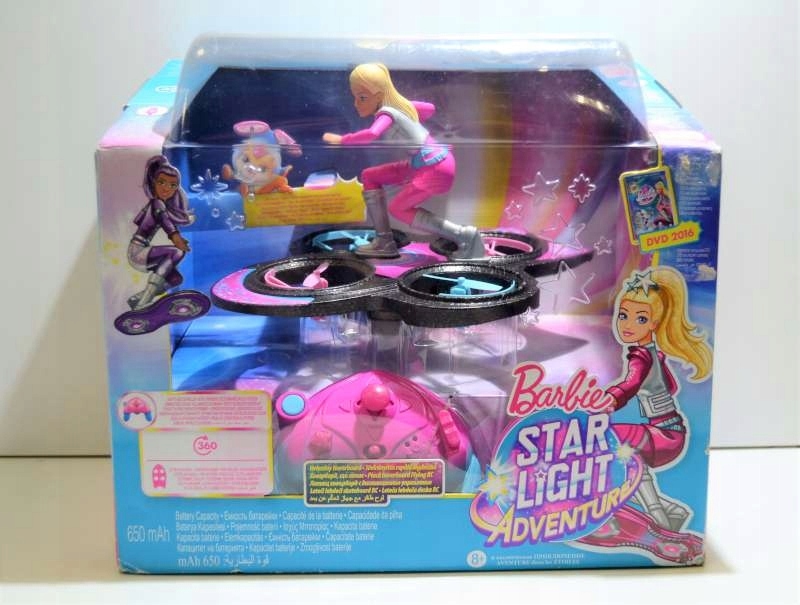 barbie flying hoverboard