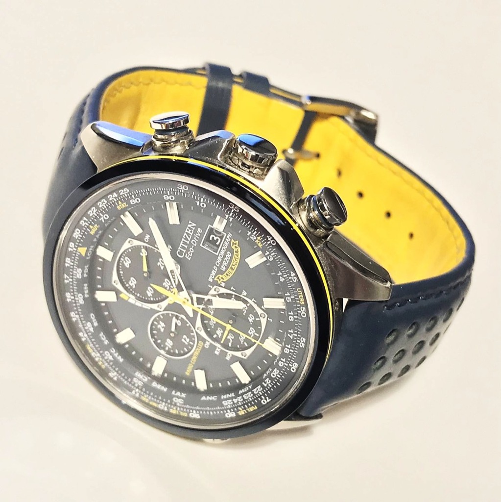 CITIZEN AT8020-03L Eco-Drive Blue Angels Zegarek