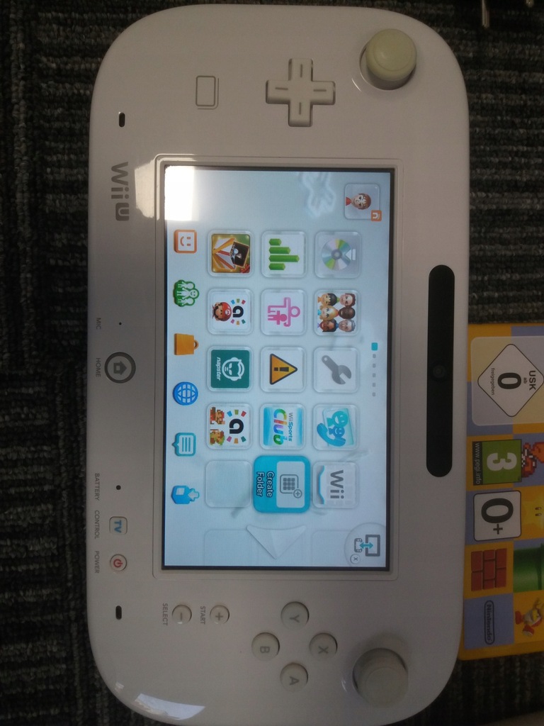 Nintendo Wii U + super mario maker