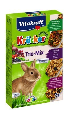 Vitakraft Kracker 3szt Królik Mix - Warzywa/Orzech