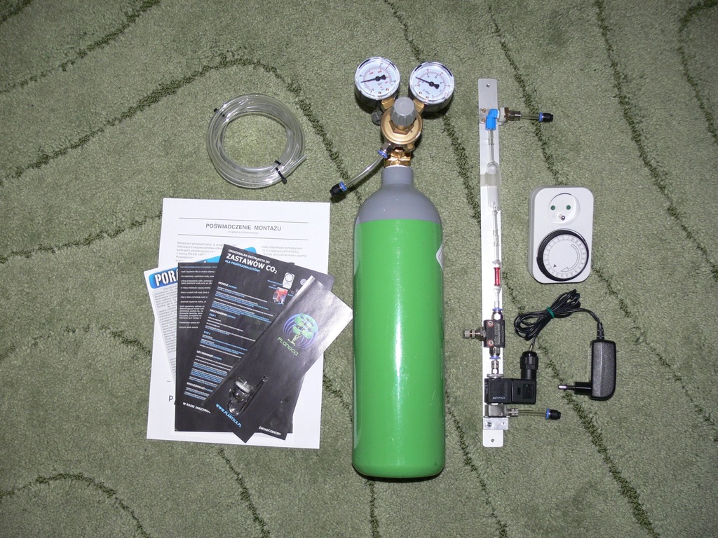 ZESTAW CO2 do akwarium  --OKAZJA--