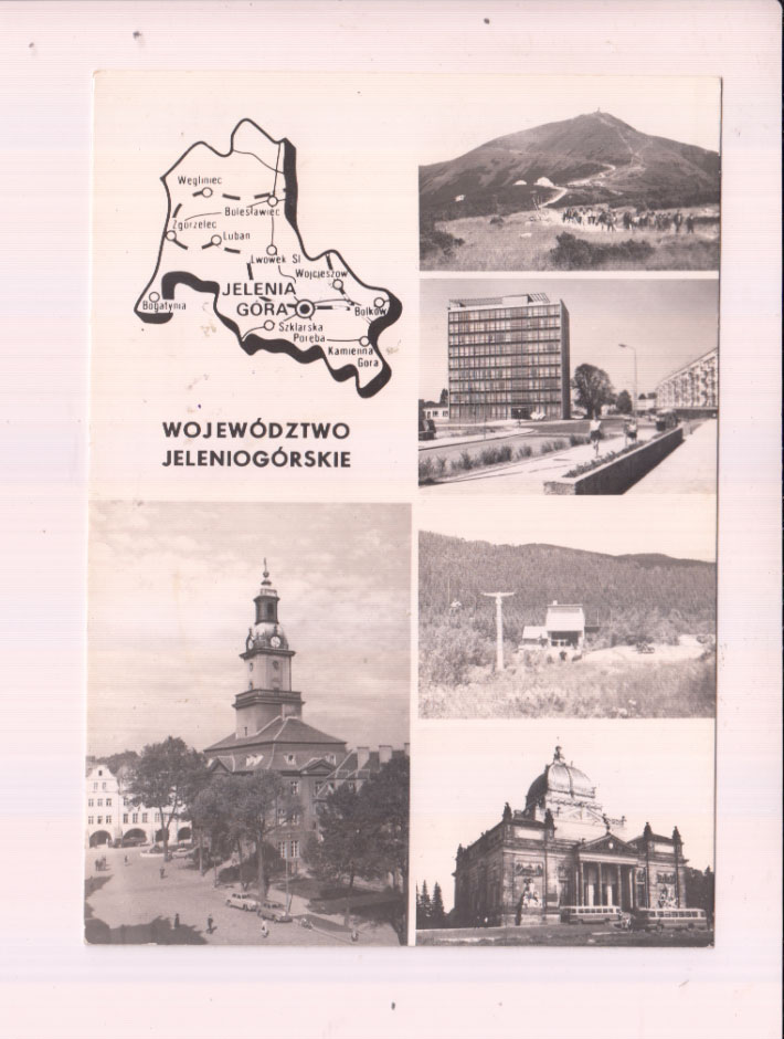 Województwo Jeleniogórskie, mapka, -127