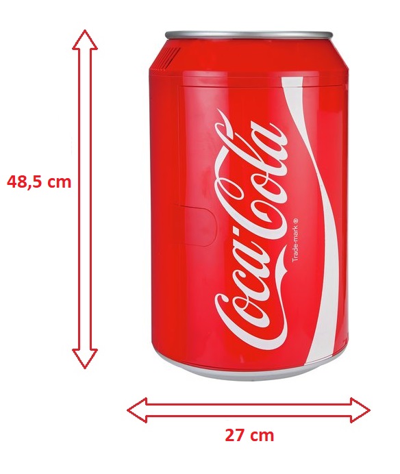 LODÓWKA MINI LODÓWKA COCA COLA 10L COKE