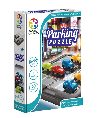 SMART GAMES GRA LOGICZNA PARKING PUZZLE 60 zadań