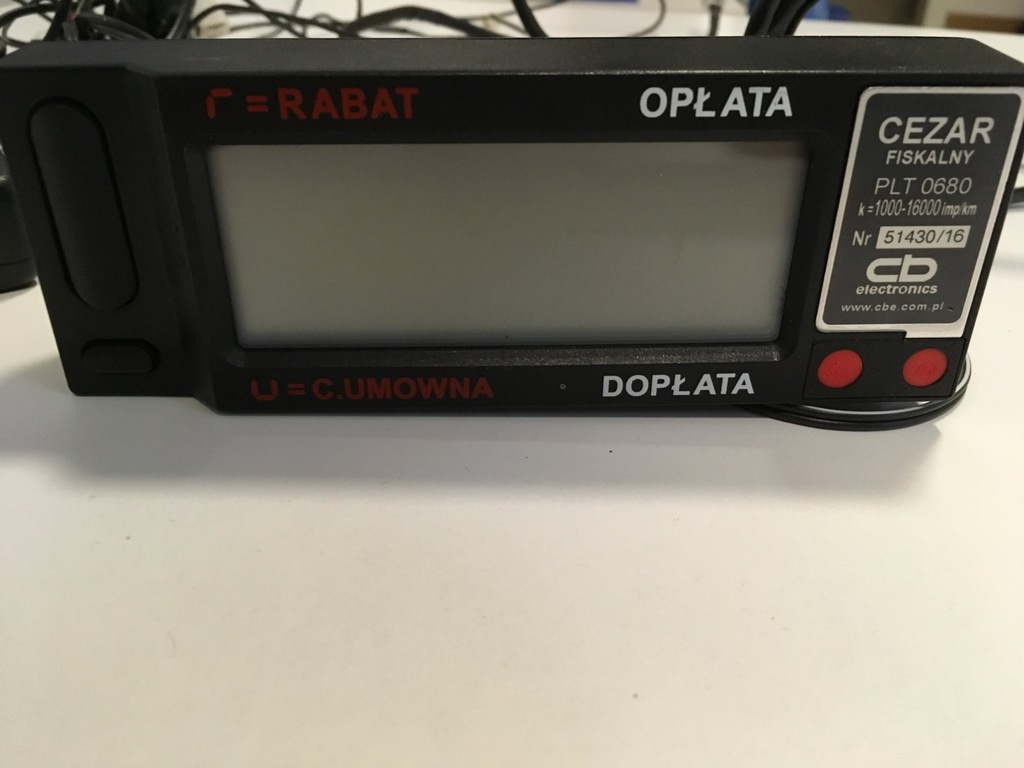 Taksometr taxometr taxi moduł interface interfejs 