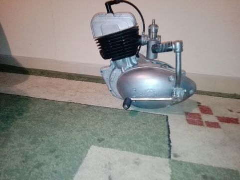 Silnik WSK 125 po remoncie wfm shl