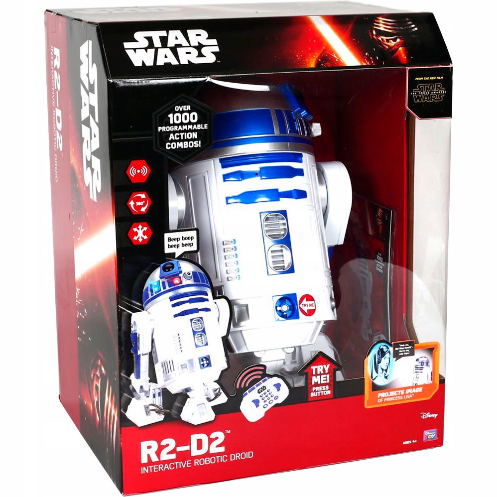R2D2 2タイトル Sphero R2-D2™ - robot Star Wars sterowany smartfonem lub