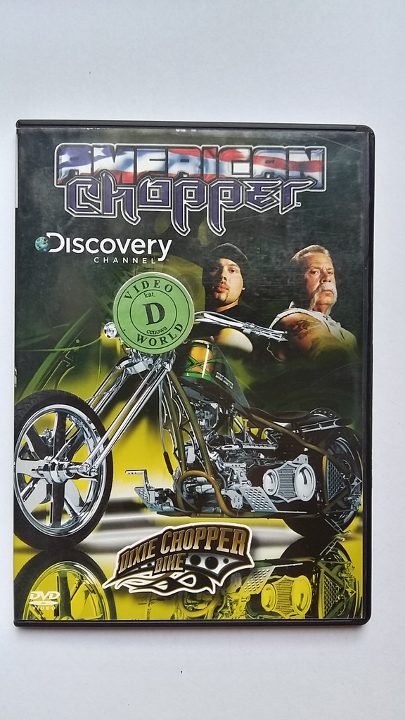 AMERICAN CHOPPER DIXIE CHOPPER BIKE DVD LEKTOR PL