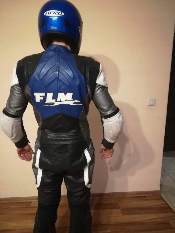 SKÓRZANY Kombinezon Motocyklowy
