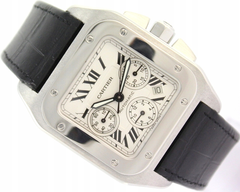 ZEGAREK CARTIER SANTOS 100 XL CHRONOGRAPH REF 2740