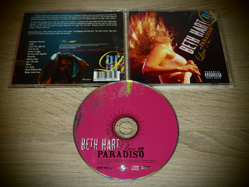 BETH HART - LIVE AT PARADISO ('05)