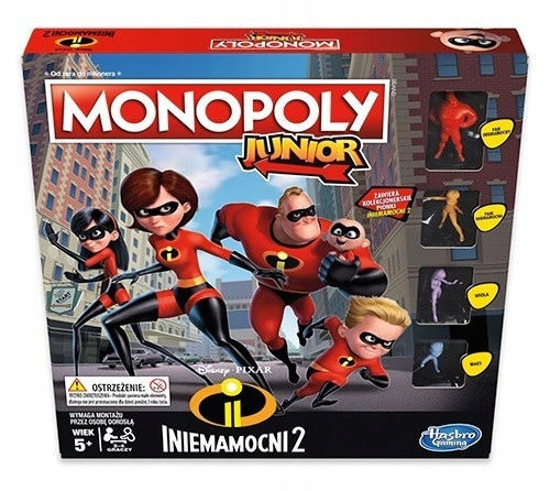 Gra Monopoly. Junior Iniemamocni 2