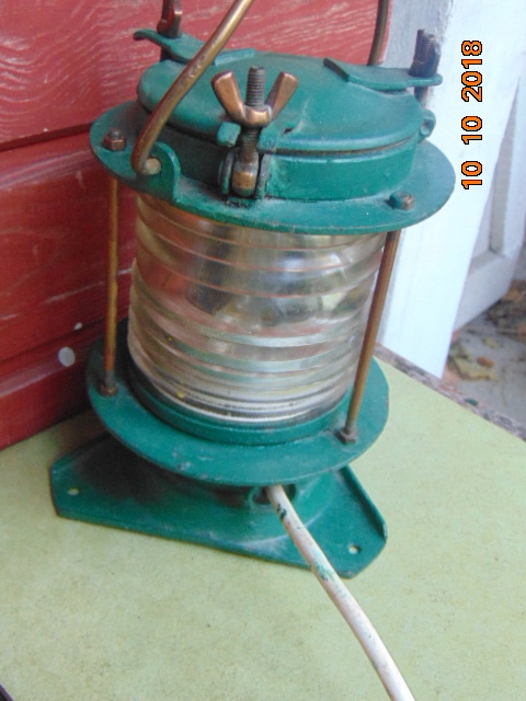 STARA LAMPA OKRĘTOWA