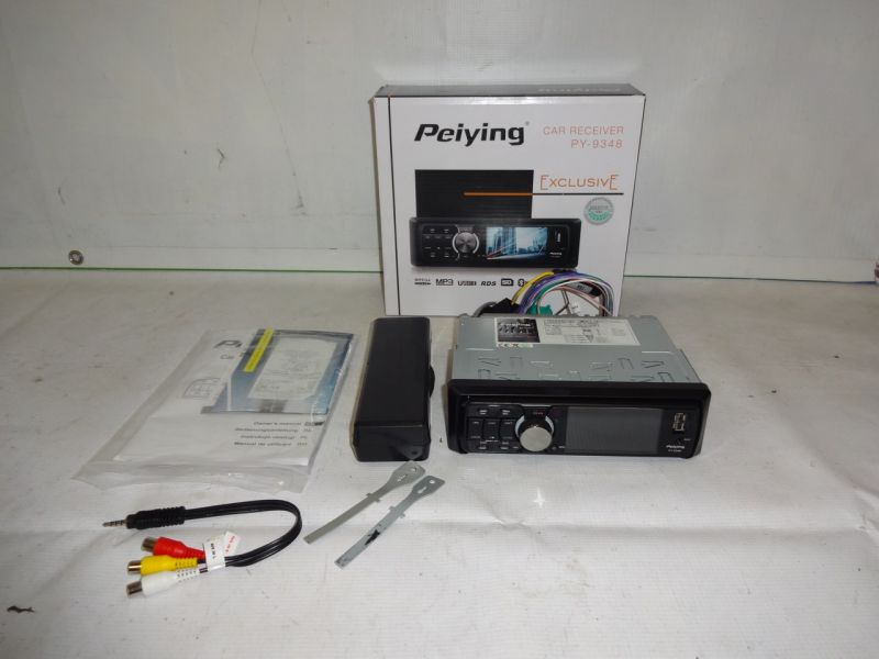 RADIO SAMOCHODOWE PEIYING PY-9348 GW. DO12.2019R
