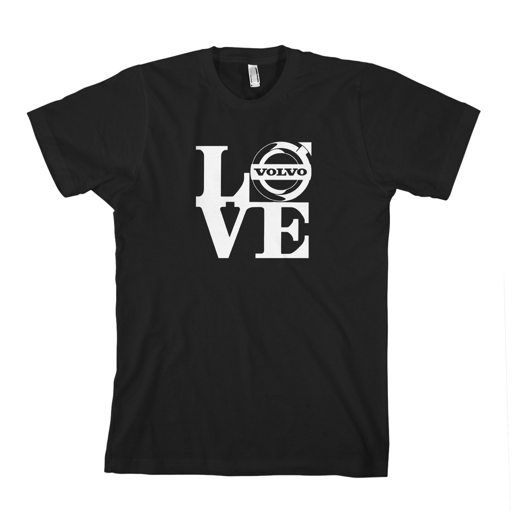 VOLVO LOVE fan t-shirt koszulka męska - 7144326057 - oficjalne archiwum ...