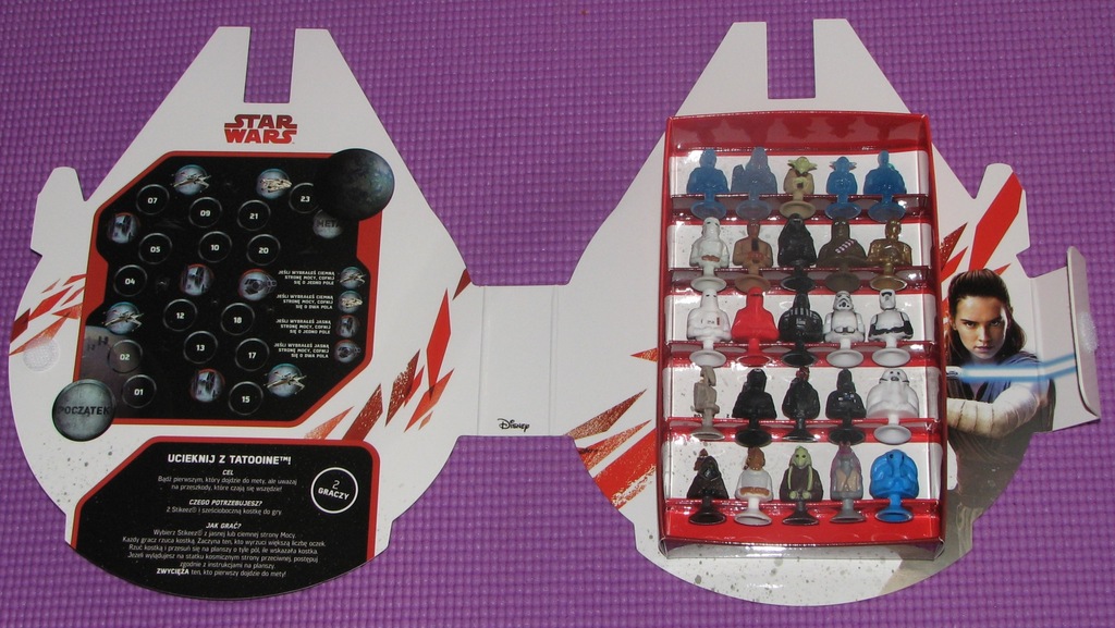KOMPLET 24 STIKEEZ + ALBUM - STAR WARS - LIDL 2017