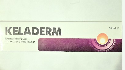 KELADERM 50ml krem z laktoferyną WYBROCZYNY RANY