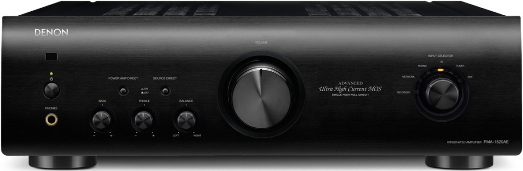 Wzmacniacz stereofoniczny Denon PMA 1520 AE czarny