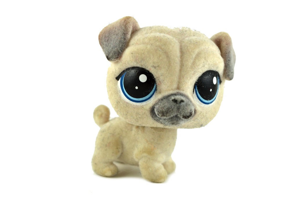 LITTLEST PET SHOP - PIES MOPS #128 - LPS