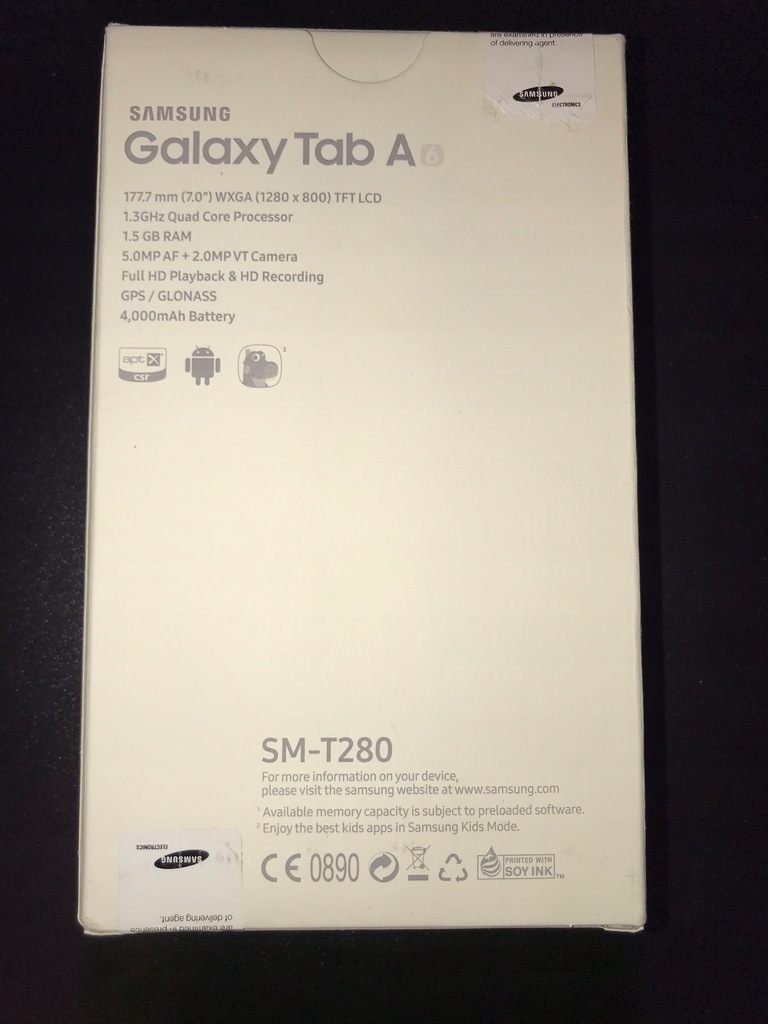 samsung galaxy tab a6 smt280