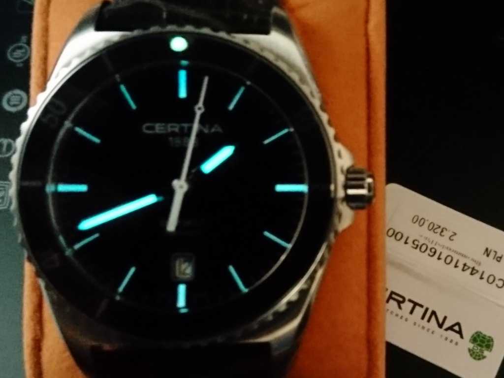 Certina best sale watch c0144101605100