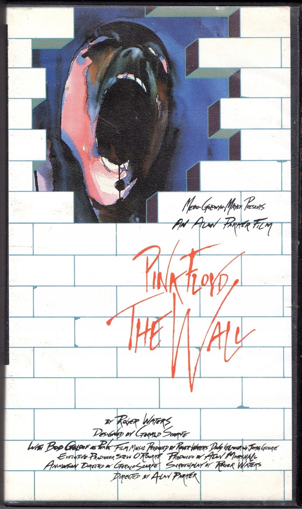 PINK FLOYD THE WALL kaseta VHS