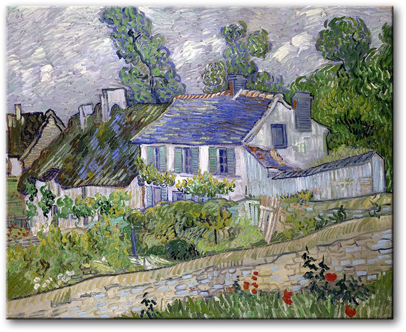 Vincent van Gogh, Domy w Auvers 110x89