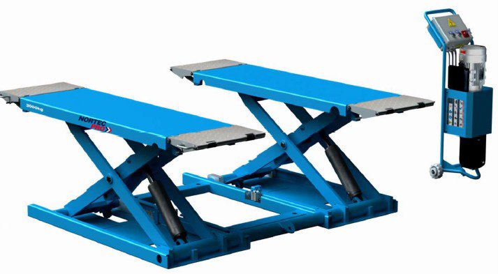 Podnośnik nożycowy NORTEC PN3000D 3000 kg