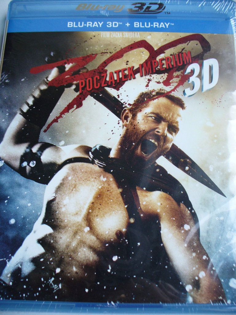 300 POCZĄTEK IMPERIUM 3D blu-ray FOLIA VAT